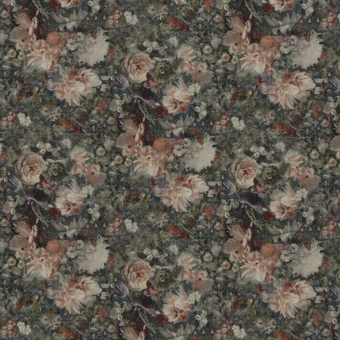 Royal Garden Linen fabric in quartz color - pattern BP10643.1.0 - by G P &amp; J Baker in the Historic Royal Palaces collection
