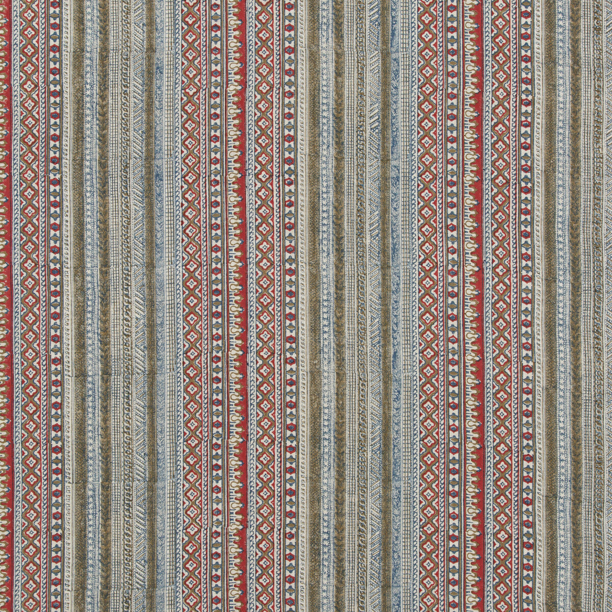 Kapisi fabric in indigo color - pattern BP10703.1.0 - by G P & J Baker in the East To West collection
