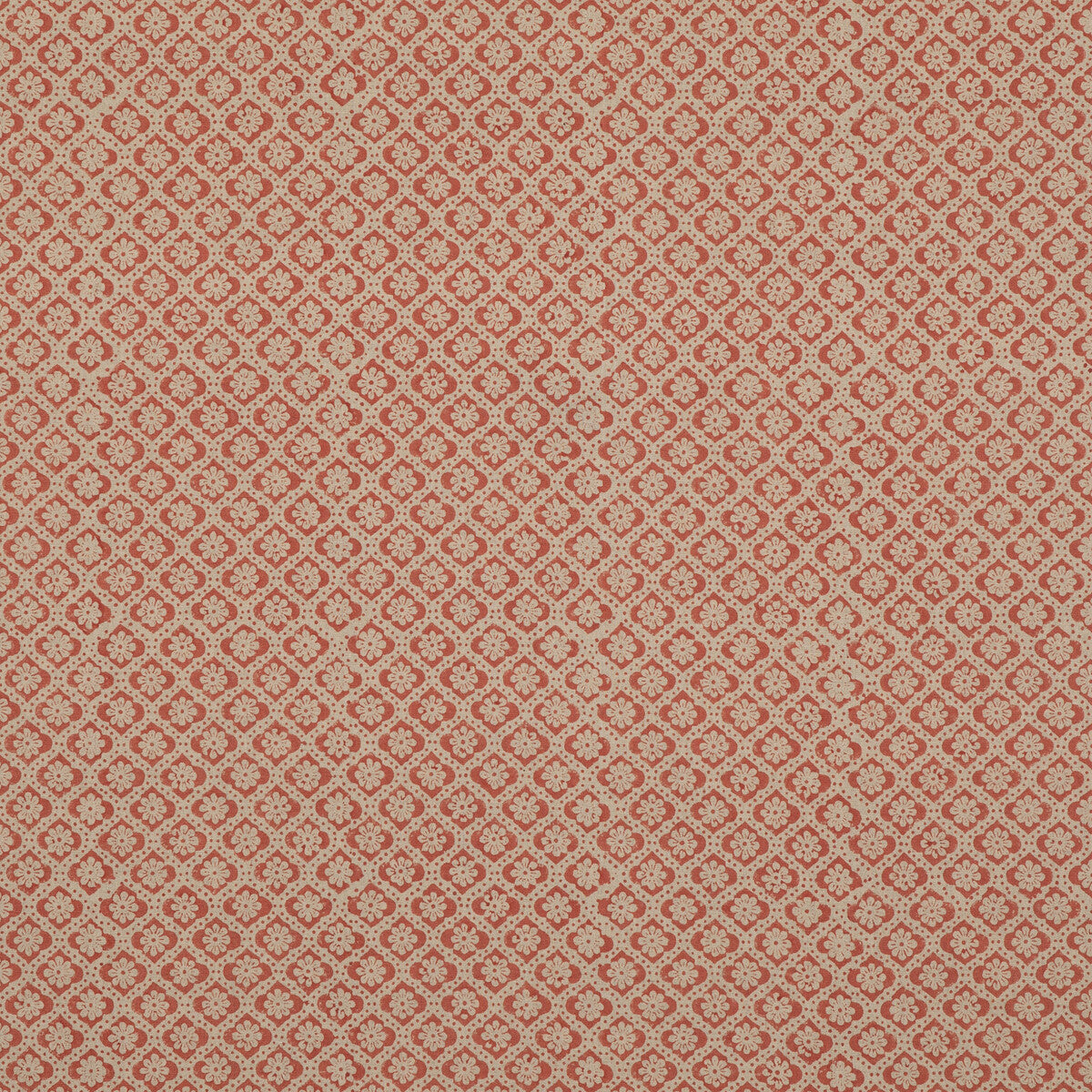 Indus Flower fabric in red color - pattern BP10820.1.0 - by G P & J Baker in the Coromandel Small Prints collection
