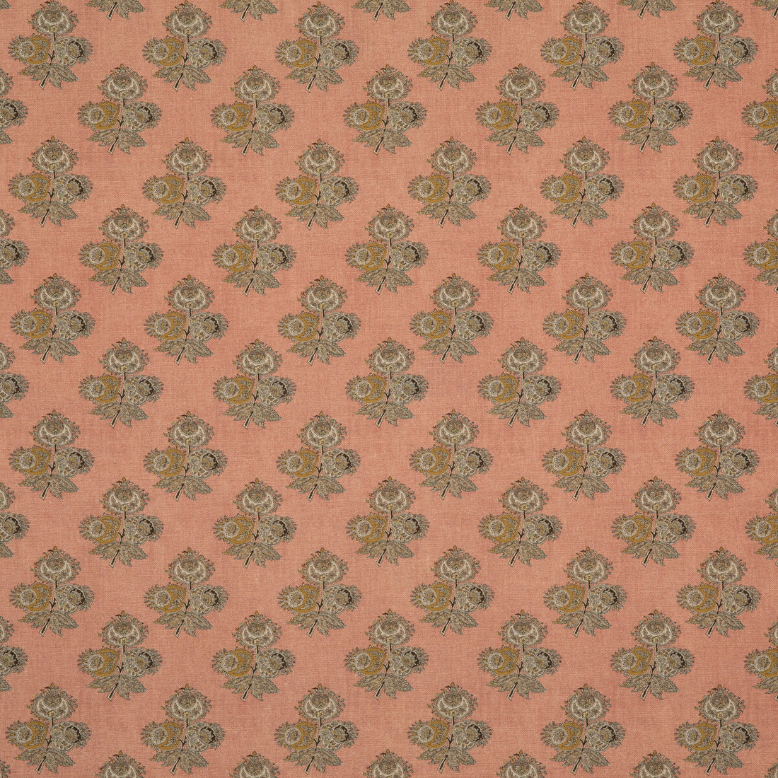 Poppy Paisley fabric in blush color - pattern BP10823.4.0 - by G P &amp; J Baker in the Coromandel Small Prints collection