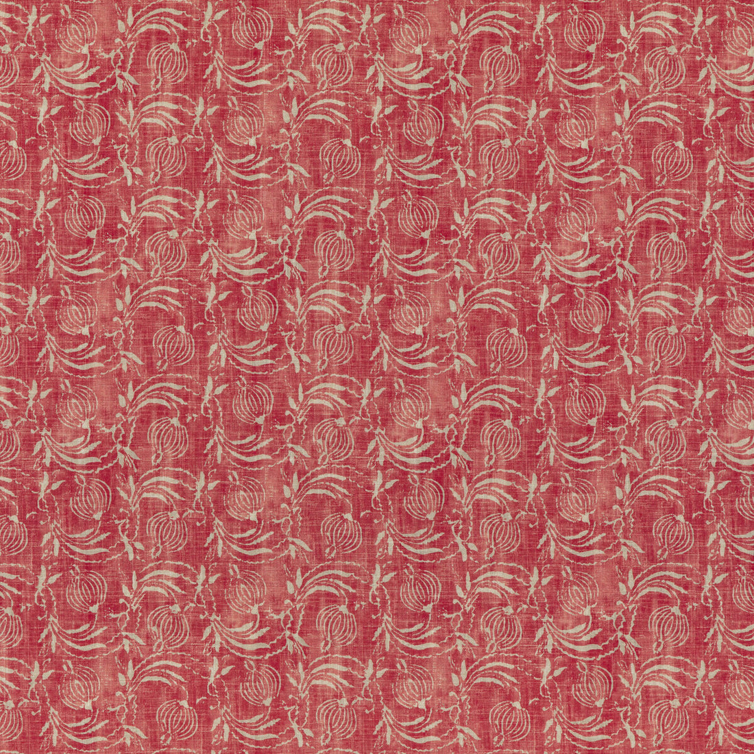 Pomegranate fabric in red color - pattern BP10825.1.0 - by G P &amp; J Baker in the Coromandel Small Prints collection