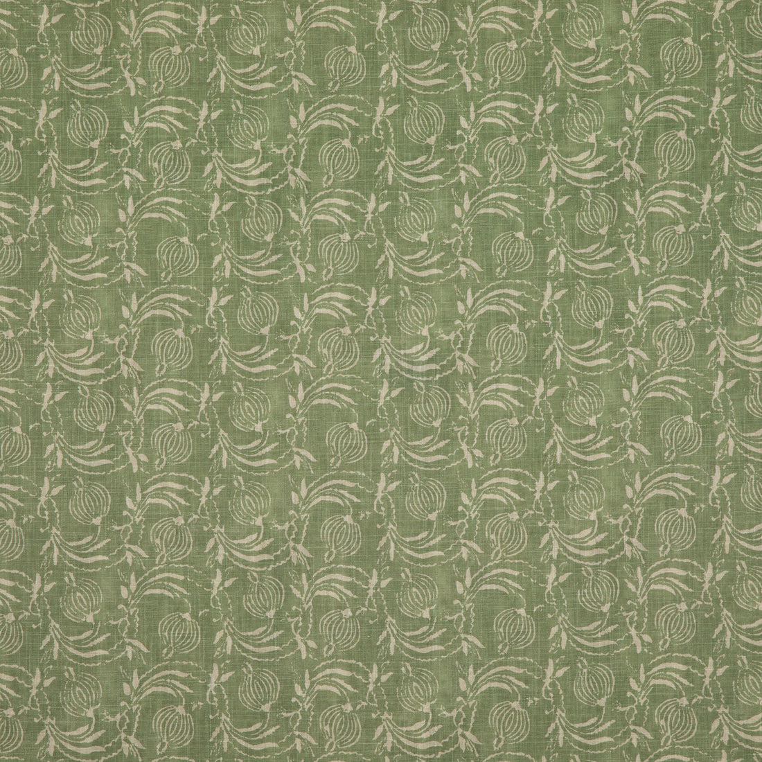 Pomegranate fabric in green color - pattern BP10825.3.0 - by G P &amp; J Baker in the Coromandel Small Prints collection
