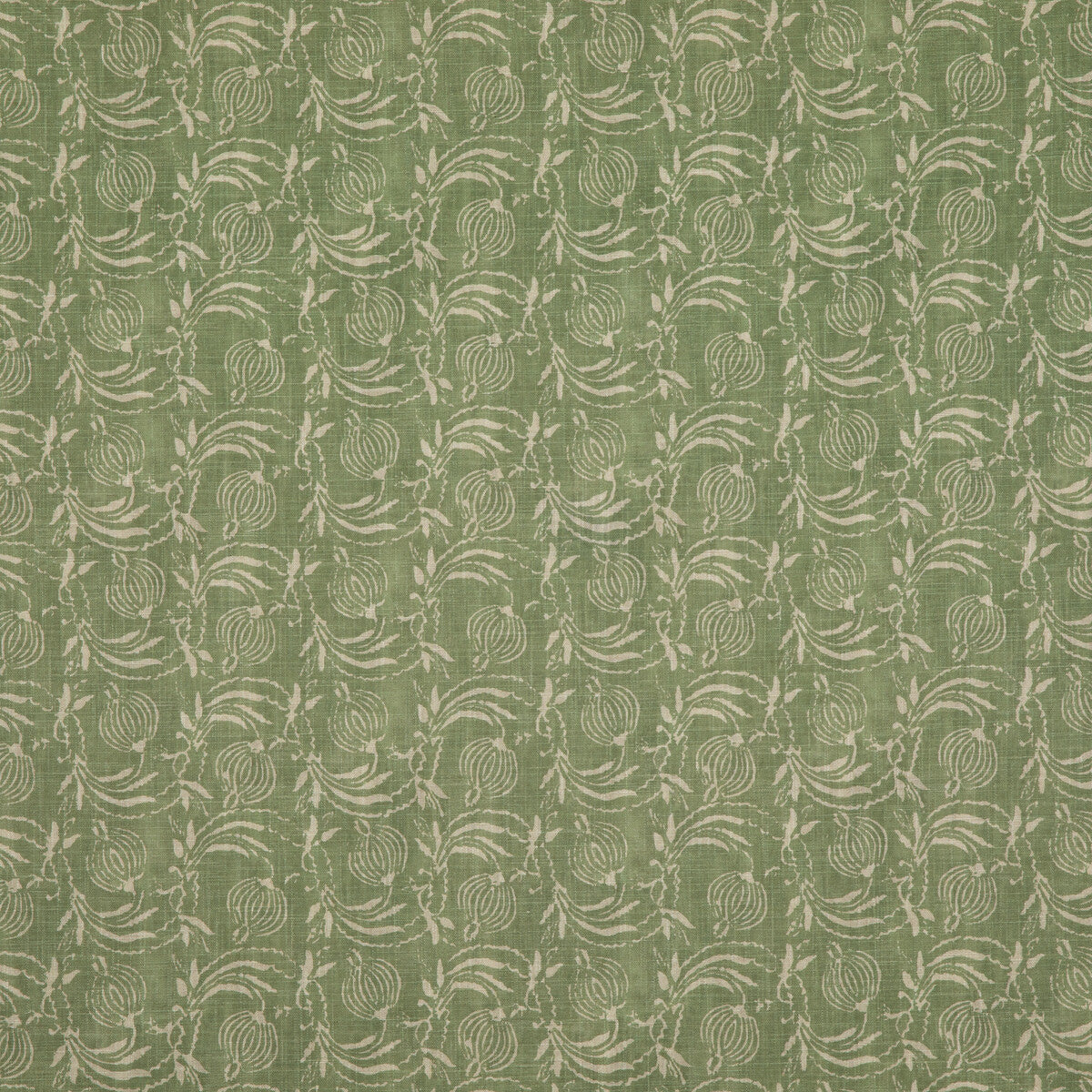 Pomegranate fabric in green color - pattern BP10825.3.0 - by G P & J Baker in the Coromandel Small Prints collection
