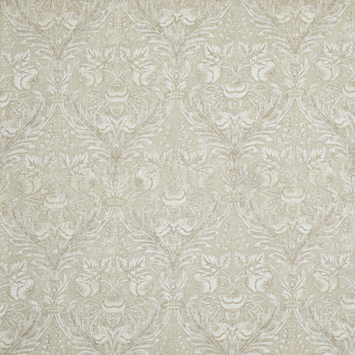 Lapura Damask fabric in dove color - pattern BP10828.3.0 - by G P & J Baker in the Coromandel collection