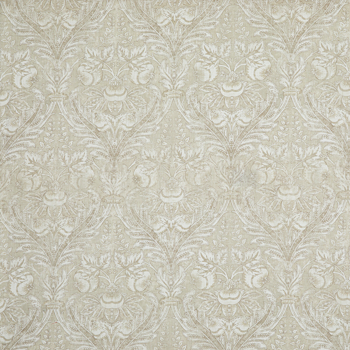 Lapura Damask fabric in dove color - pattern BP10828.3.0 - by G P &amp; J Baker in the Coromandel collection