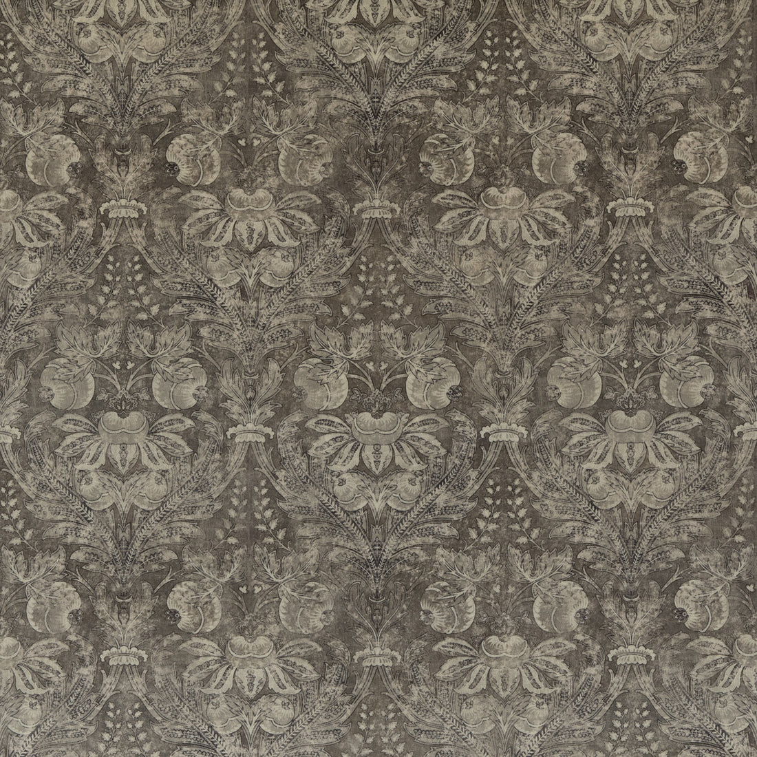 Lapura Velvet fabric in mole color - pattern BP10829.4.0 - by G P &amp; J Baker in the Coromandel collection