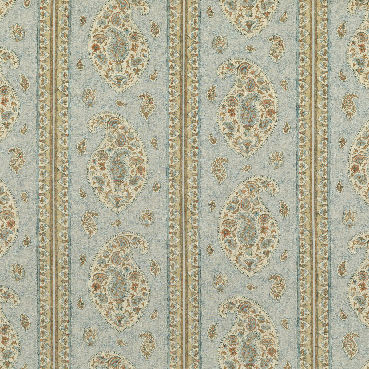Coromandel fabric in blue/sand color - pattern BP10831.4.0 - by G P & J Baker in the Coromandel collection