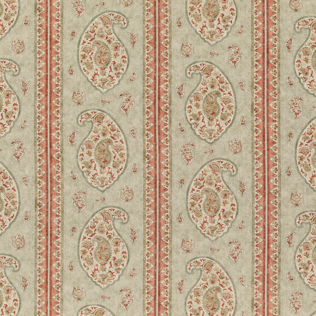 Coromandel fabric in green color - pattern BP10831.5.0 - by G P &amp; J Baker in the Coromandel collection