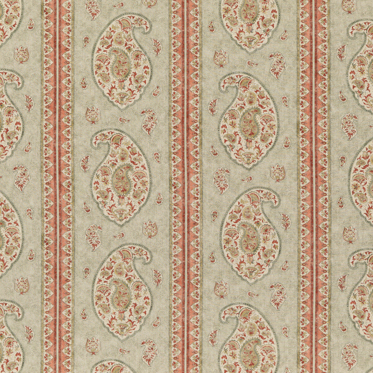 Coromandel fabric in green color - pattern BP10831.5.0 - by G P & J Baker in the Coromandel collection