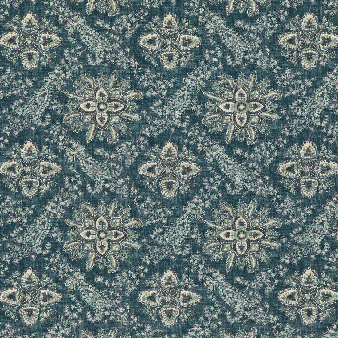 Cashmira fabric in blue color - pattern BP10836.1.0 - by G P &amp; J Baker in the Coromandel collection