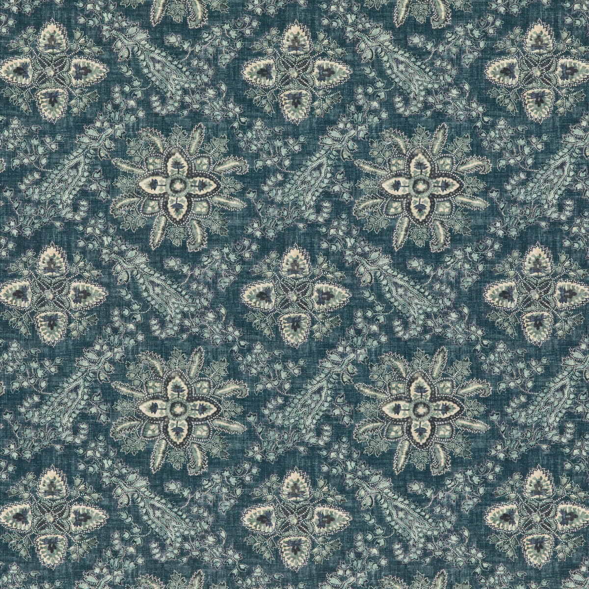 Cashmira fabric in blue color - pattern BP10836.1.0 - by G P & J Baker in the Coromandel collection
