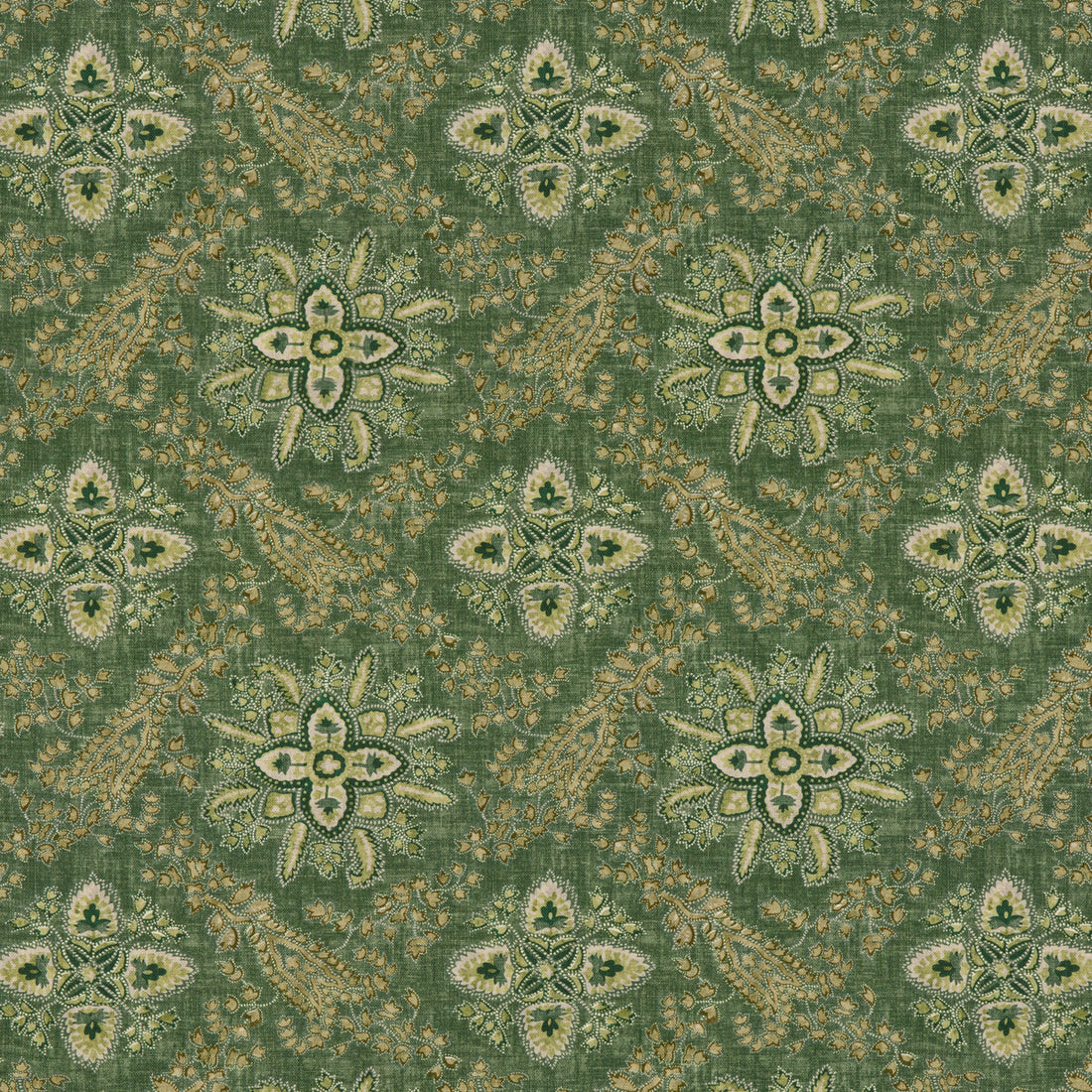 Cashmira fabric in emerald color - pattern BP10836.3.0 - by G P &amp; J Baker in the Coromandel collection