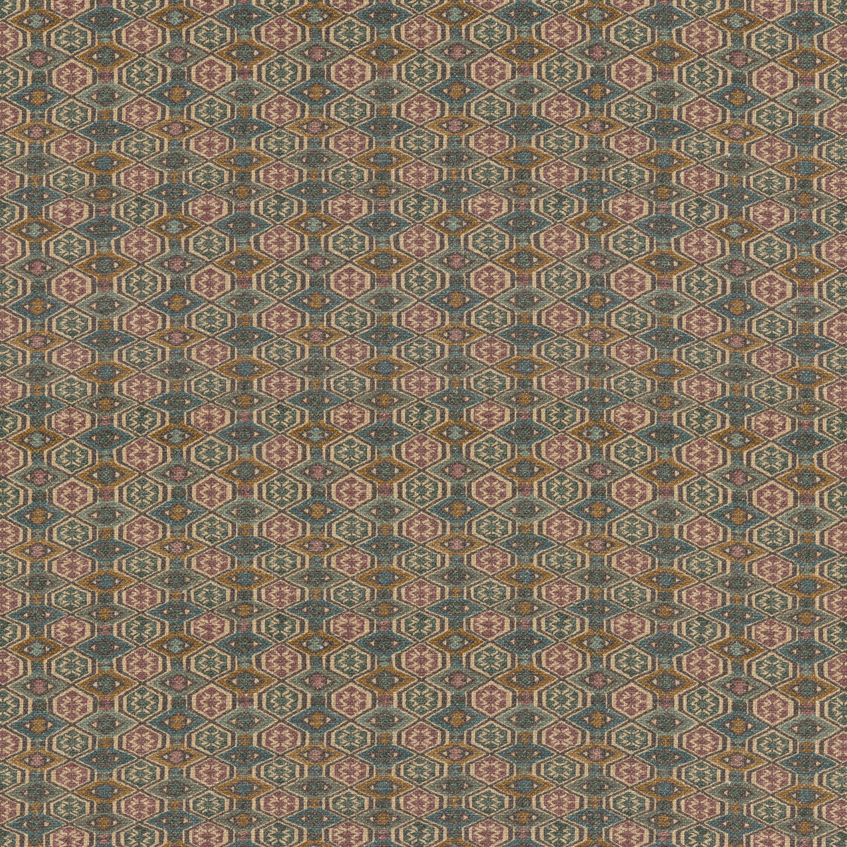 Balfour fabric in teal color - pattern BP10855.3.0 - by G P & J Baker in the Chifu collection