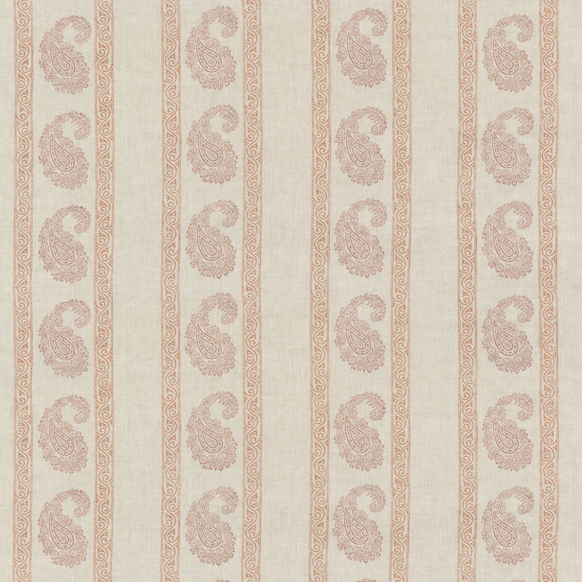 Vintage Paisley fabric in red color - pattern BP10919.2.0 - by G P & J Baker in the Portobello collection