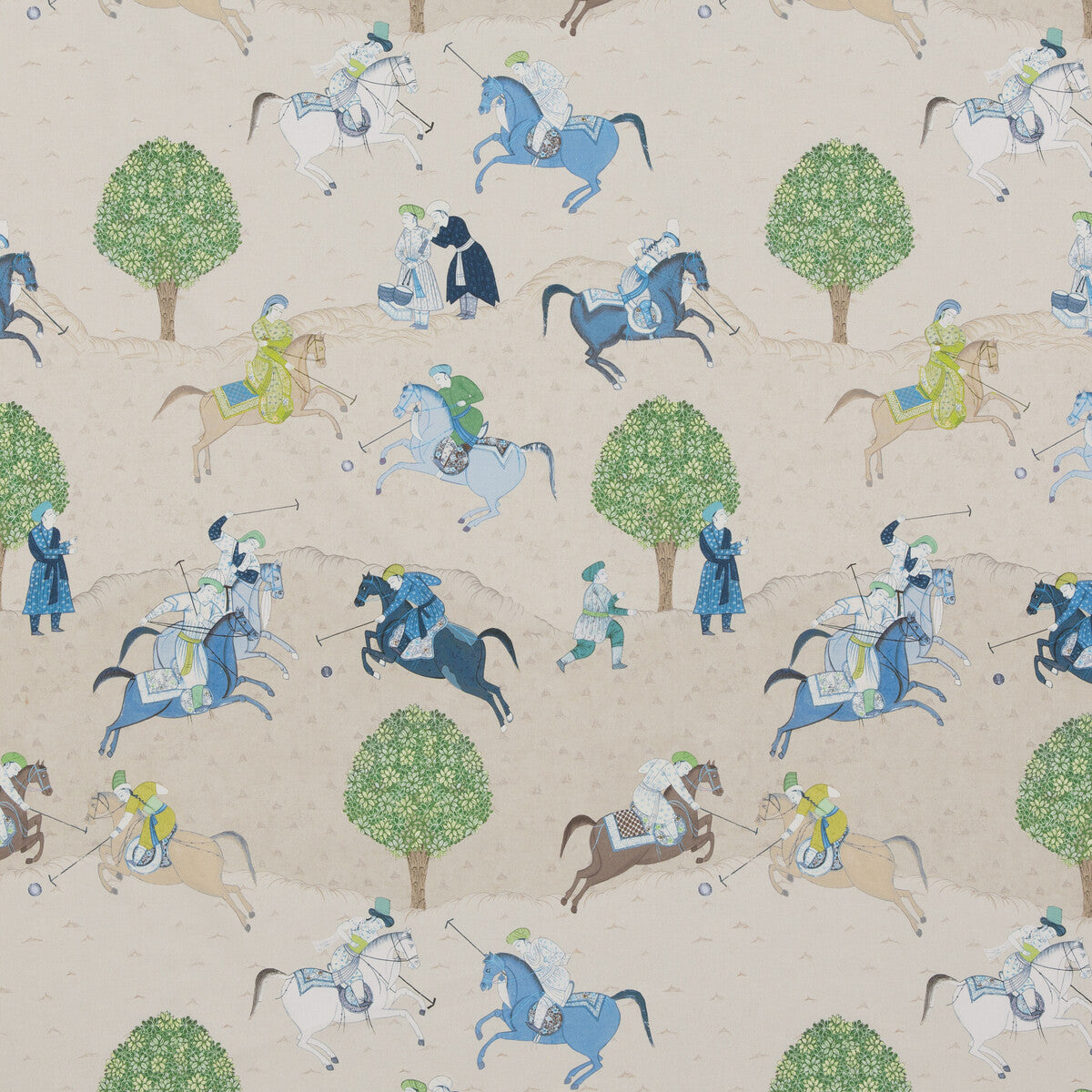 Caspian fabric in teal color - pattern BP10925.2.0 - by G P & J Baker in the Caspian collection