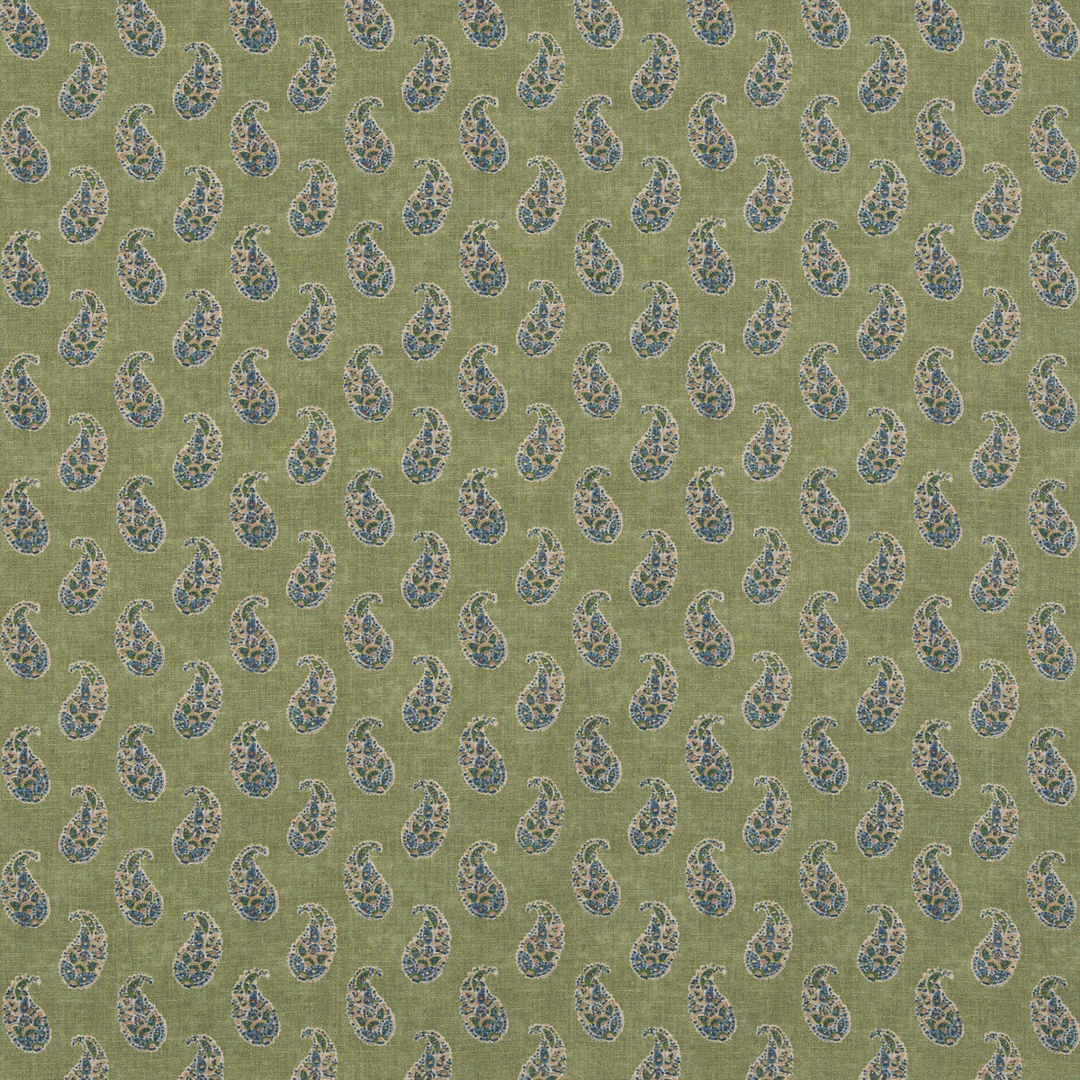 Patola Paisley fabric in emerald color - pattern BP10930.2.0 - by G P & J Baker in the Caspian collection