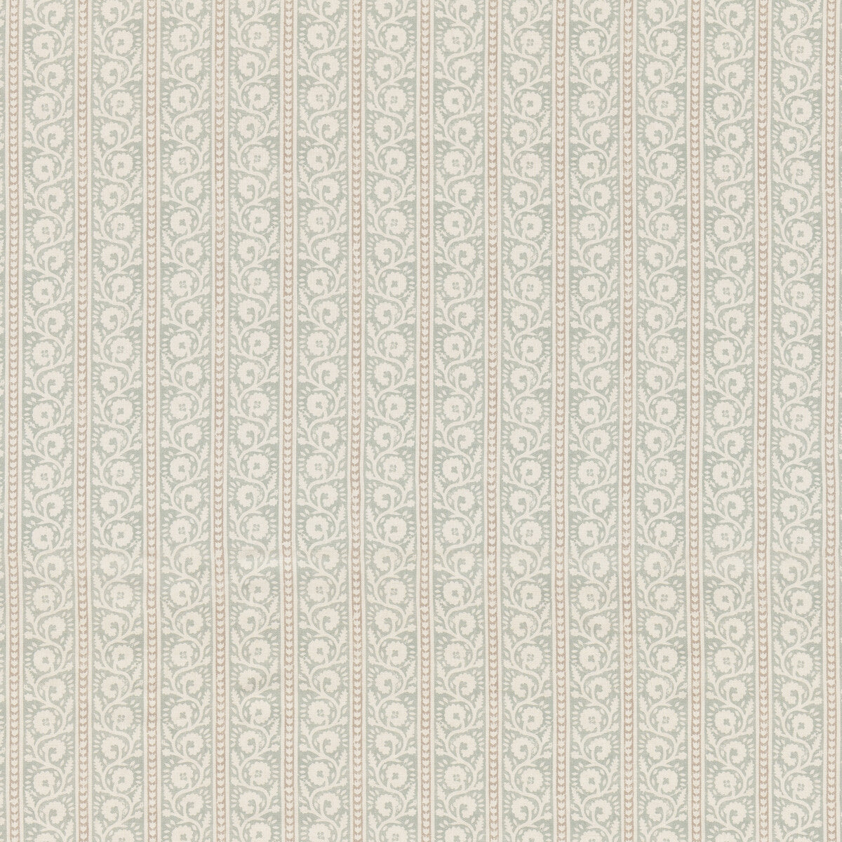 Bibury fabric in aqua color - pattern BP10999.4.0 - by G P & J Baker in the House Small Prints collection