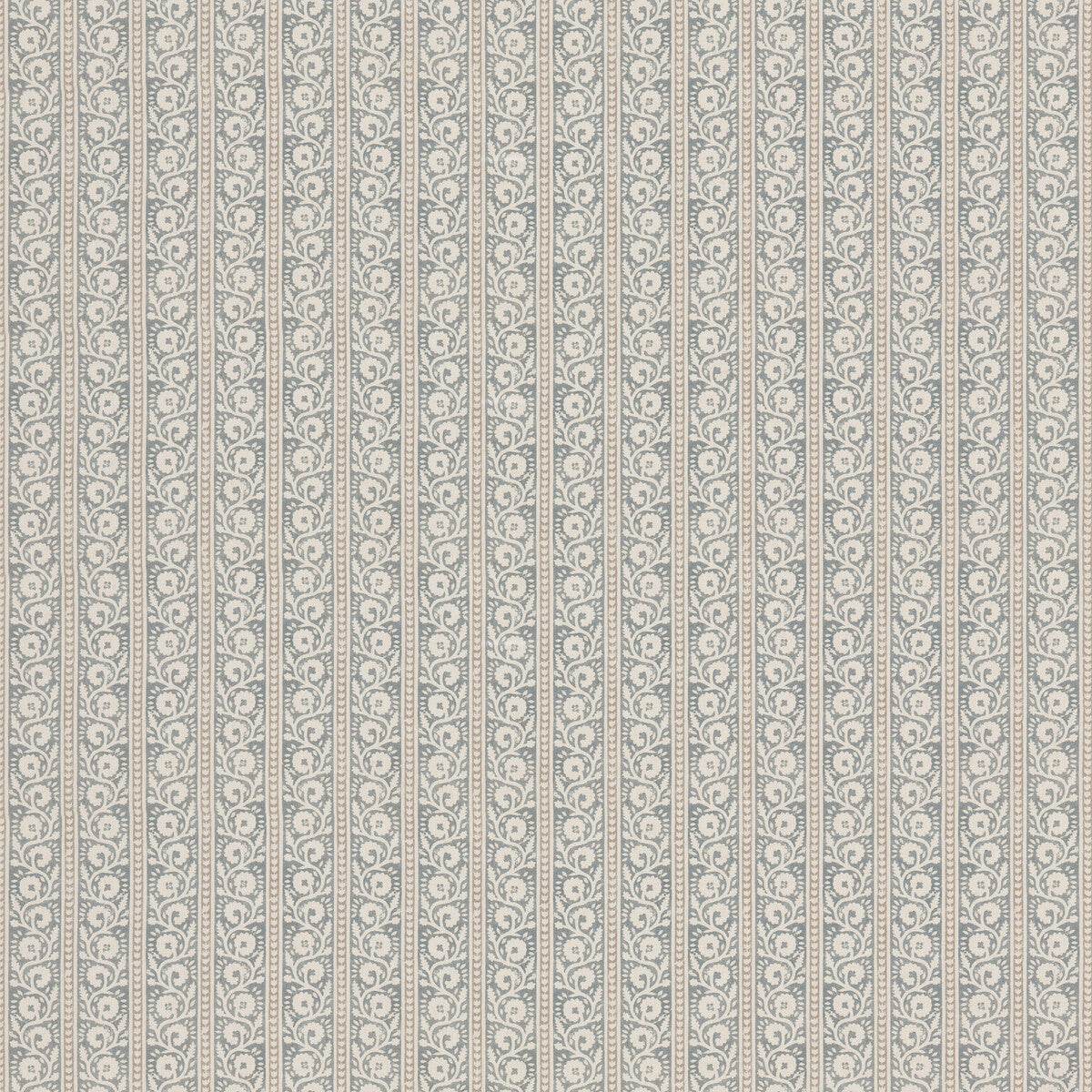 Bibury fabric in blue color - pattern BP10999.5.0 - by G P & J Baker in the House Small Prints collection