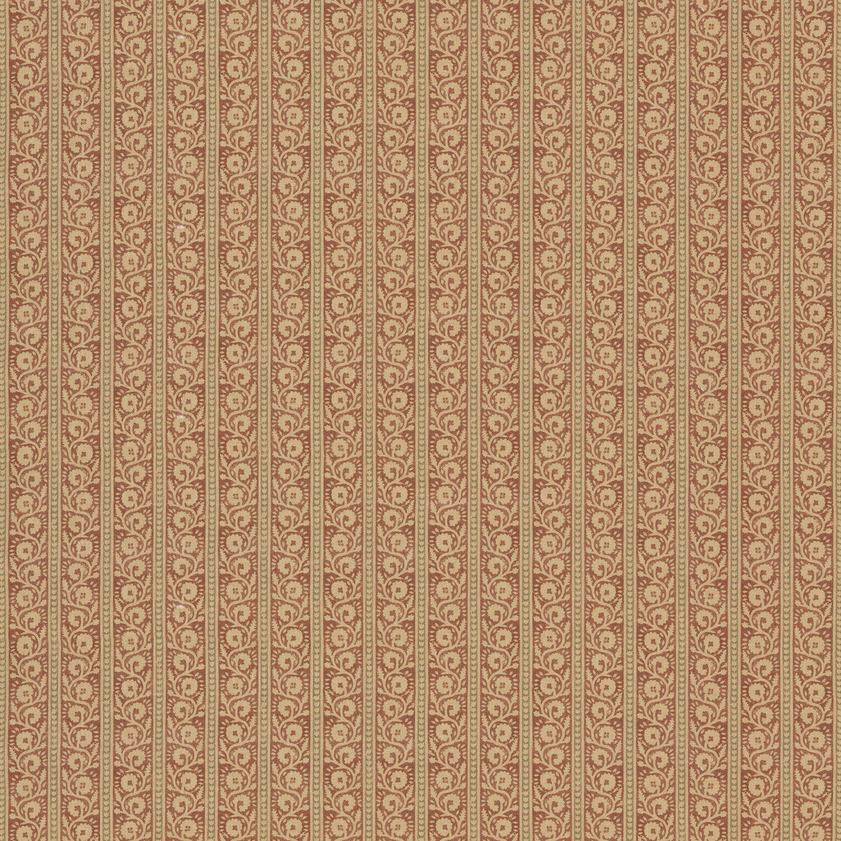 Bibury fabric in red/olive color - pattern BP10999.7.0 - by G P & J Baker in the House Small Prints collection