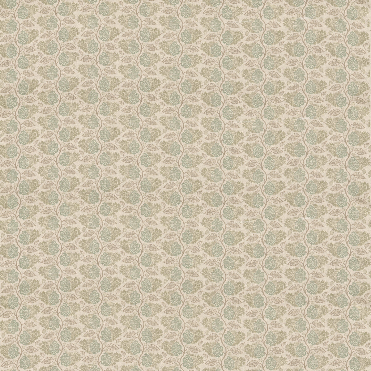Calcot fabric in aqua color - pattern BP11000.4.0 - by G P & J Baker in the House Small Prints collection