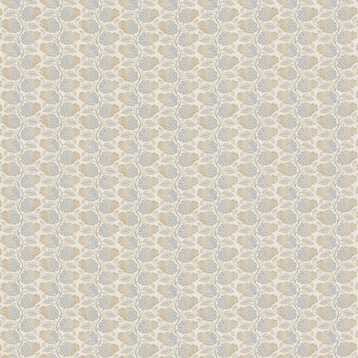 Calcot fabric in blue/sand color - pattern BP11000.5.0 - by G P & J Baker in the House Small Prints collection