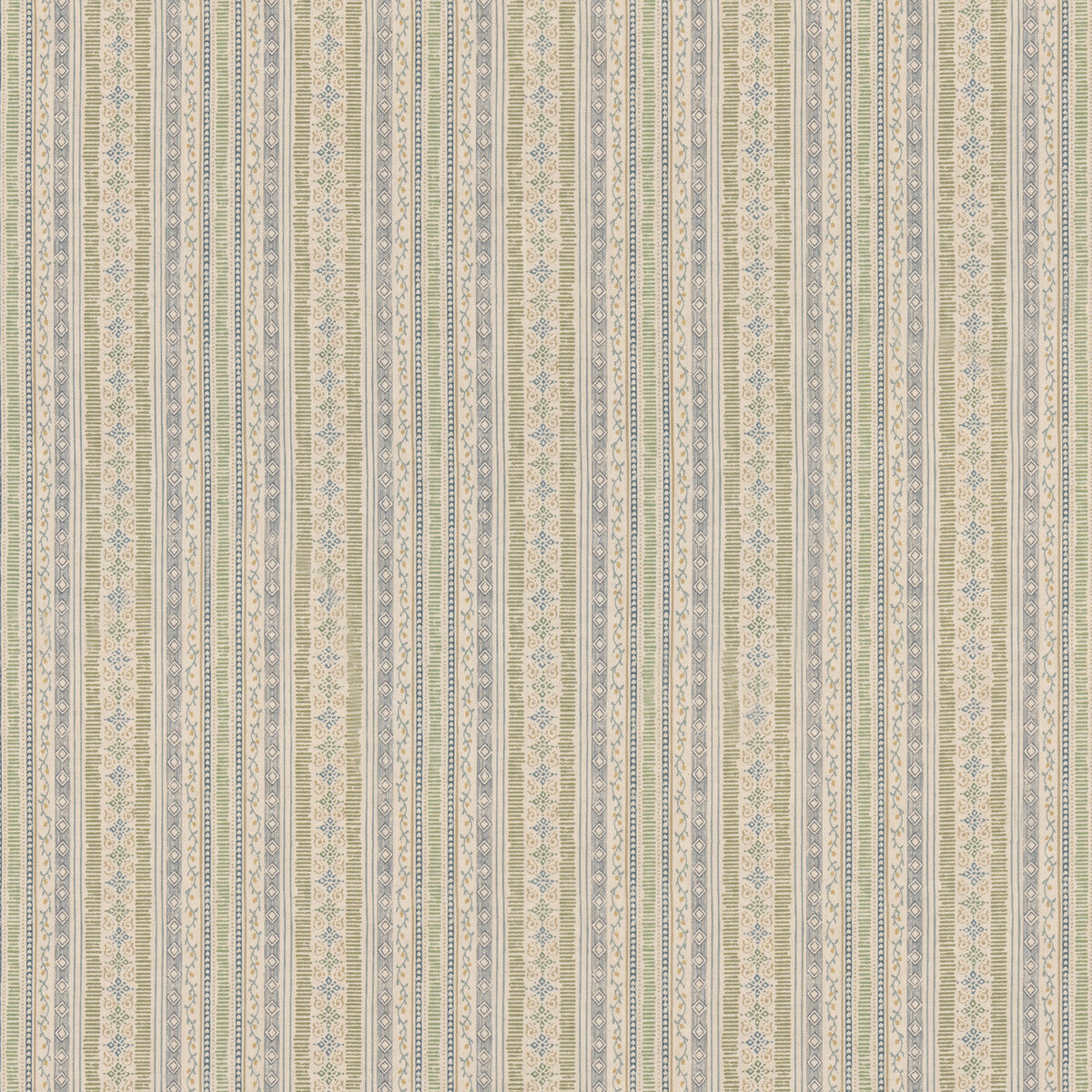 Compton fabric in green/blue color - pattern BP11005.2.0 - by G P & J Baker in the House Small Prints collection