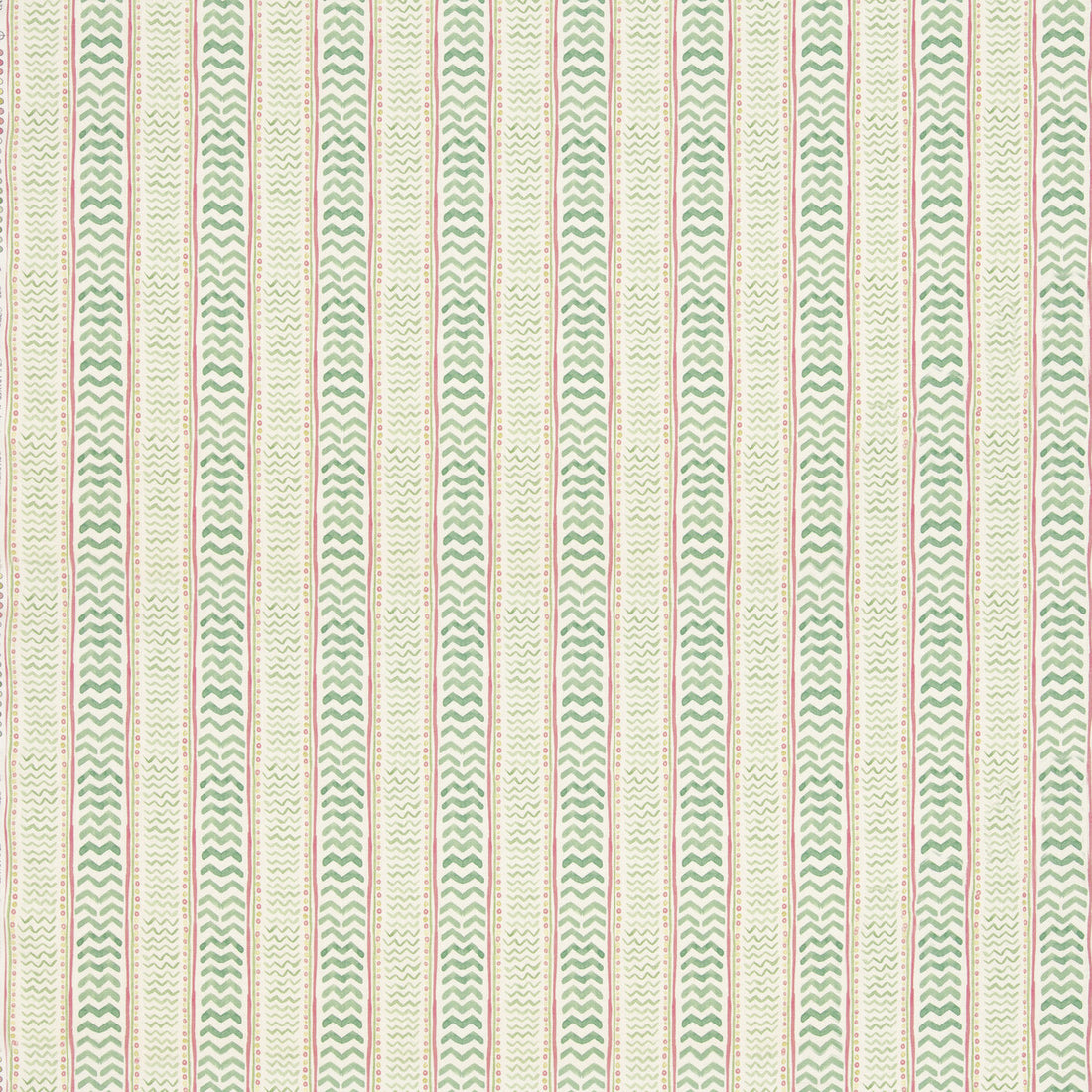 Wriggle Room fabric in green/pink color - pattern BP11050.3.0 - by G P &amp; J Baker in the X Kit Kemp Prints And Embroideries collection