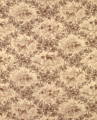 On Point Cotton Print fabric in tobacco color - pattern BR-70416.881.0 - by Brunschwig &amp; Fils