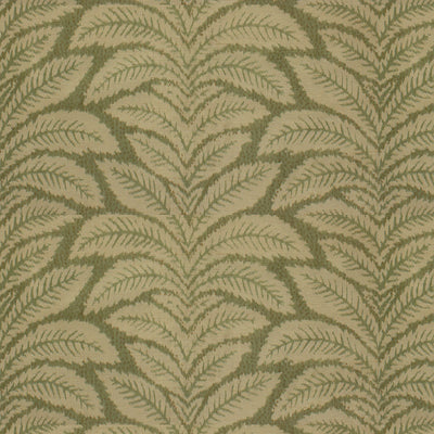Talavera Silk Warp Print fabric in green color - pattern BR-79010.04.0 - by Brunschwig & Fils