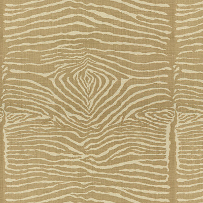 Le Zebre Linen Prt fabric in beige color - pattern BR-79168.0.0 - by Brunschwig & Fils