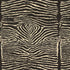 Le Zebre fabric in black color - pattern BR-79168.81.0 - by Brunschwig & Fils in the Hommage collection