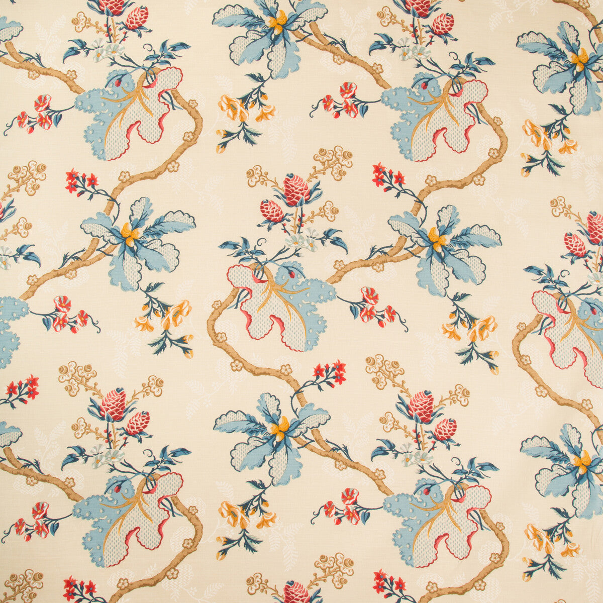 Fabriano Cotton And Linen Print fabric in cream color - pattern BR-79355.195.0 - by Brunschwig & Fils in the Cevennes collection
