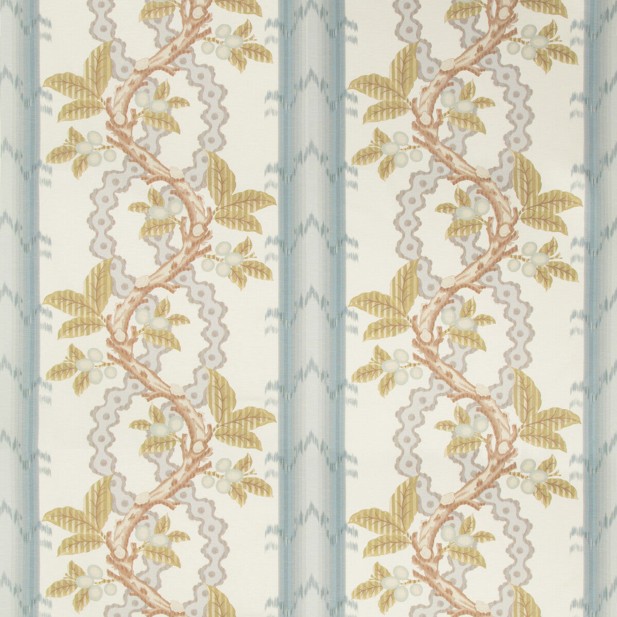 Josselin Cotton And Linen Print fabric in slate/grey color - pattern BR-79510.511.0 - by Brunschwig & Fils in the Cevennes collection