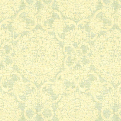 Marquesas Linen Print fabric in sea color - pattern BR-79617.253.0 - by Brunschwig & Fils