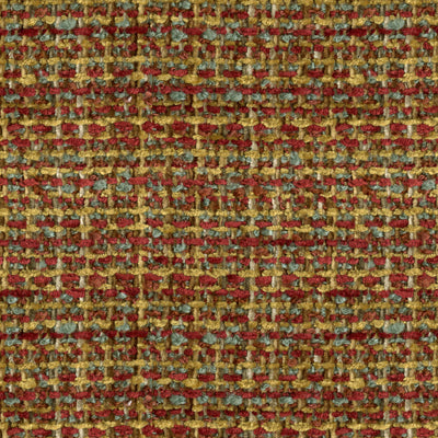 Boucle Texture fabric in red/gold color - pattern BR-800041.M13.0 - by Brunschwig & Fils