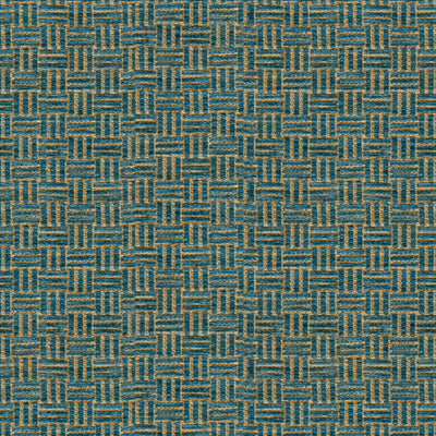 Reed Texture fabric in oxford blue color - pattern BR-800043.244.0 - by Brunschwig & Fils