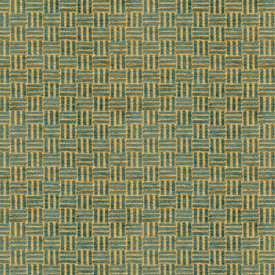 Reed Texture fabric in aquamarine color - pattern BR-800043.249.0 - by Brunschwig & Fils