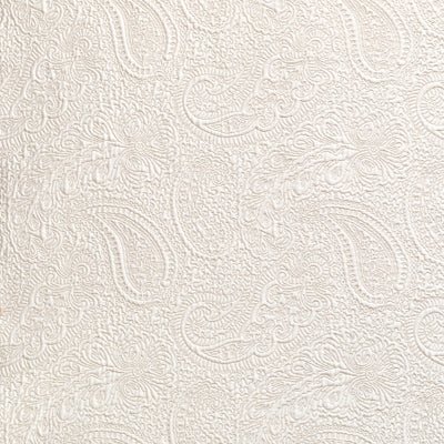 Rani Matelasse fabric in antique white color - pattern BR-800055.002.0 - by Brunschwig &amp; Fils in the Les Alizes collection