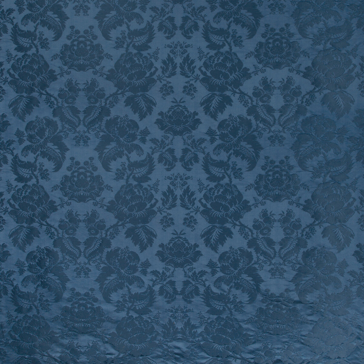 Moulins Damask fabric in delft color - pattern BR-81035.50.0 - by Brunschwig & Fils