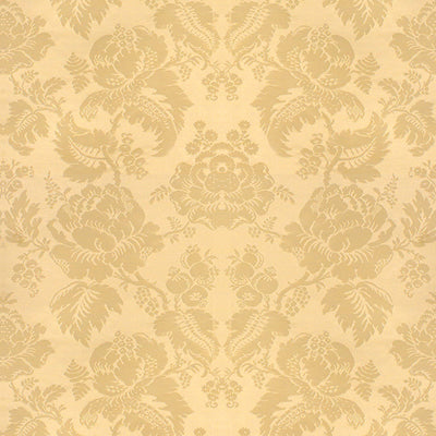 Moulins Damask fabric in mastic color - pattern BR-81035.T.0 - by Brunschwig & Fils