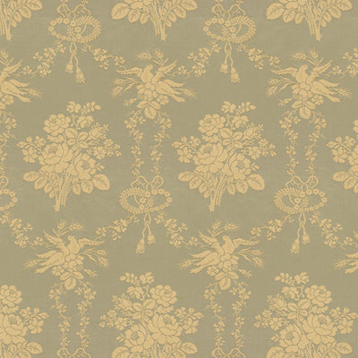 Oreste Damask fabric in blue color - pattern BR-81038.02.0 - by Brunschwig & Fils