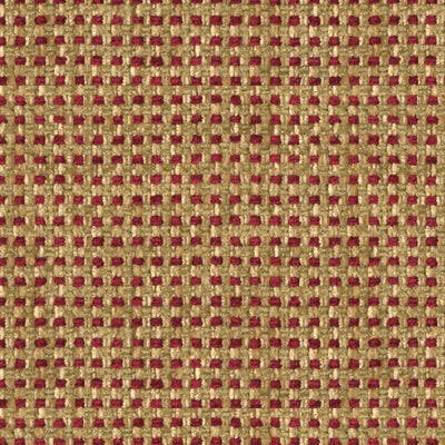 Sharpei Chenille Geometric fabric in garnet color - pattern BR-81787.178.0 - by Brunschwig & Fils