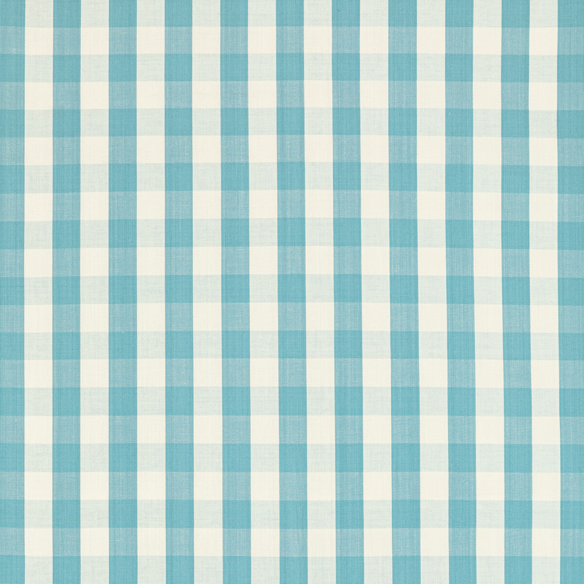 Carsten Check fabric in pool color - pattern BR-89149.13.0 - by Brunschwig & Fils in the Normant Checks And Stripes II collection
