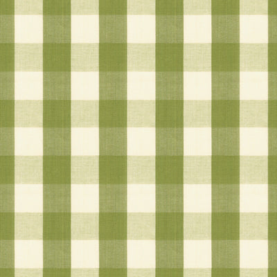 Carsten Check fabric in leaf color - pattern BR-89149.3.0 - by Brunschwig & Fils in the Tresors De Jouy collection