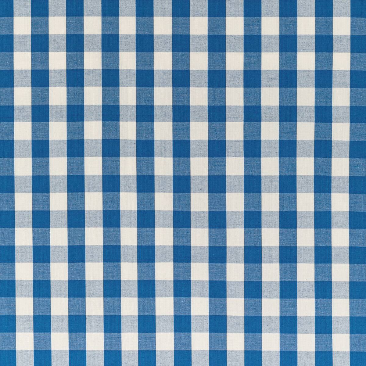 Carsten Check fabric in blue color - pattern BR-89149.5.0 - by Brunschwig & Fils in the Normant Checks And Stripes II collection
