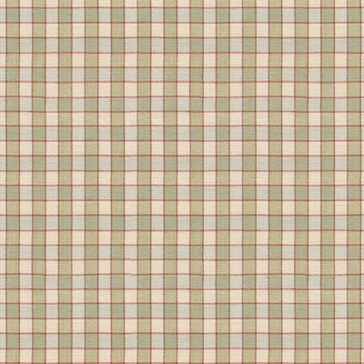 La Seyne Check fabric in sandstone color - pattern BR-89318.059.0 - by Brunschwig & Fils