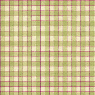 La Seyne Check fabric in apple color - pattern BR-89318.3.0 - by Brunschwig &amp; Fils in the Tresors De Jouy collection