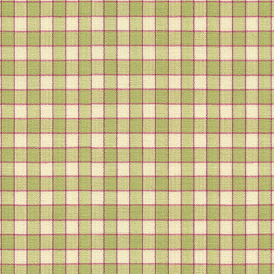 La Seyne Check fabric in apple color - pattern BR-89318.3.0 - by Brunschwig & Fils in the Tresors De Jouy collection