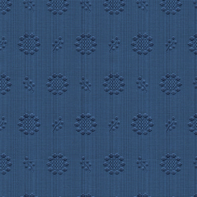 Chandler Figured Woven fabric in royal blue color - pattern BR-89489.276.0 - by Brunschwig & Fils