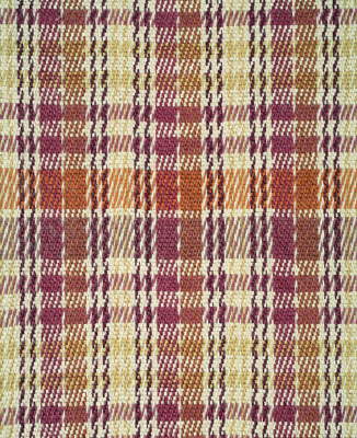 Kingston Plaid fabric in madder/terra cotta/ maize color - pattern BR-89770.M18.0 - by Brunschwig & Fils